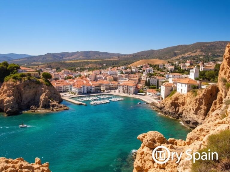 Coastal towns in Spain
