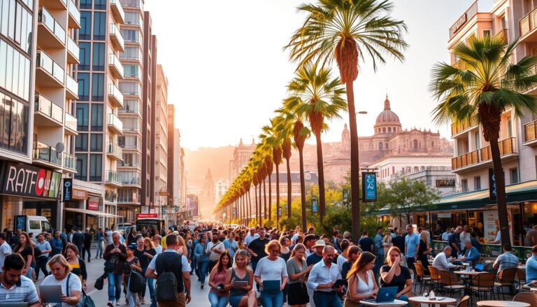 top cities for digital nomads Spain, best digital nomad cities Spain 2025